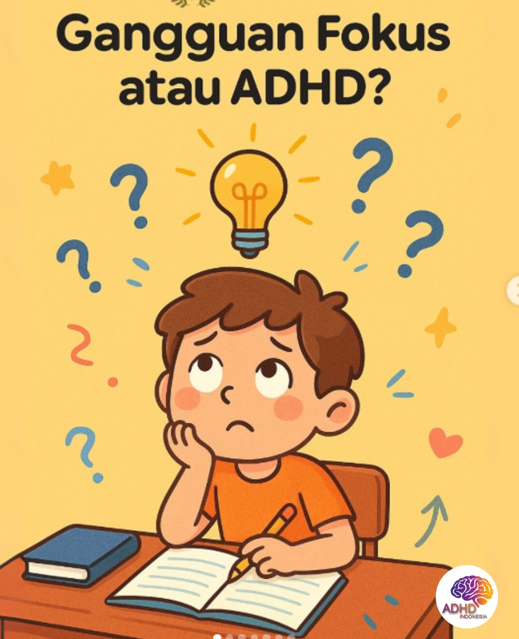 ADHD dan Kesulitan Fokus Anak: Edukasi untuk Keluarga di Kabupaten Lembata